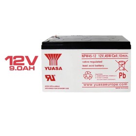 Bateria Yuasa NPW45-12 chumbo ácido 12V 9Ah