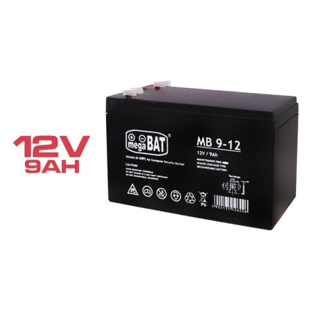 Bateria BAT 209 chumbo-ácido 12V 9A