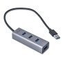 Hub i-tec passivo USB 3.0 4 portas Metal