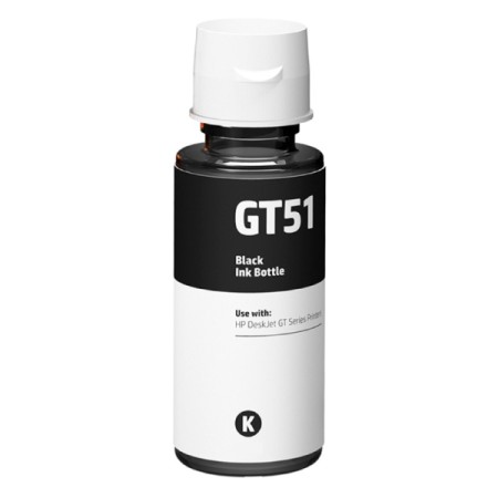 HP GT51 Black Garrafa de Tinta Compatível