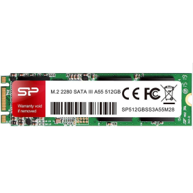 SSD M.2 Silicon Powe A55 512GB M.2 2280 SATA