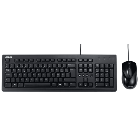 Teclado + Rato Asus U2000 Black USB CoPilot