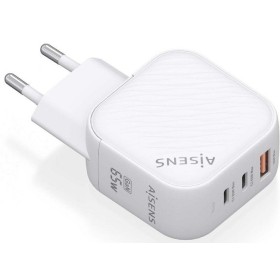 Carregador Aisens 2xUSB-C + 1xUSB-A 65W