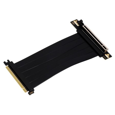 Abysm Cabo de extensão flexível PCIE 4.0 X16 Riser Preto