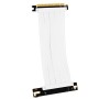 Abysm Cabo de extensão flexível PCIE 4.0 X16 Riser Branco