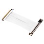 Abysm Cabo de extensão flexível PCIE 4.0 X16 Riser Branco