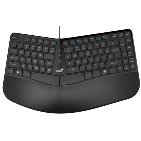 Teclado Ergonómico Genius ERGO KB-700 Preto USB