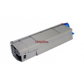 OKI 43865724 Black C5850 / C5950 / MC560 Toner Compativel