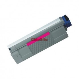 OKI 43865722 Magenta C5850 / C5950 / MC560 Toner Compativel