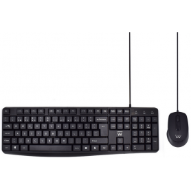 EWENT  Teclado e Rato Teclas Sileciosas