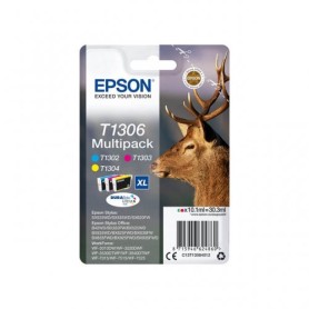 Epson Multipack de 3 cores T1306 DURABrite Ultra