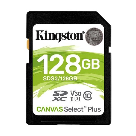 Kingston Canvas Select SD 128GB  UHS-I SDHC