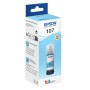 Epson 107 EcoTank Light Cyan ink bottle