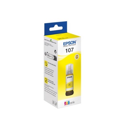 Epson 107 EcoTank Yellow ink bottle